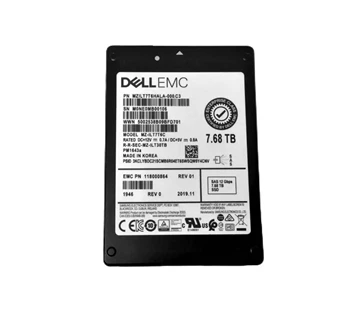 Samsung PM1643a MZILT7T6HALA-000C3 Read Intensive SSD 7.68 TB SAS 12Gb/s EMC OEM Refurbished