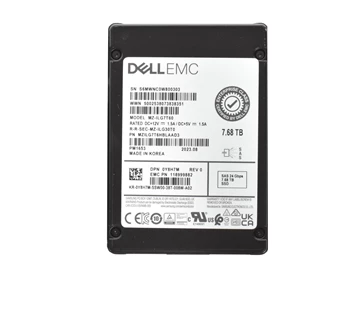 Samsung PM1653 MZILG7T6HBLAAD3 Read Intensive SSD 7.68 TB SAS 24Gb/s DELL OEM Refurbished
