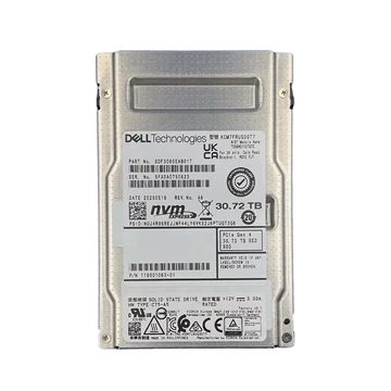 EMC 118001063-01 30.72TB NVMe PCIe Gen4 U3 Enterprise SSD