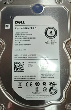 Seagate Constellation ST2000NM0023 2TB 7.2K SAS 6Gb/S 3.5inch HDD Brand New Dell OEM