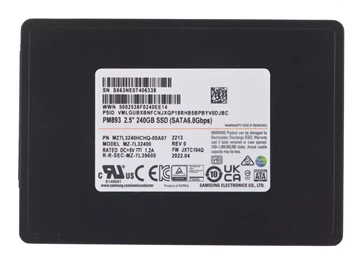 Samsung SM883 MZ7KH480HAHQ SSD 480 GB SATA 6Gb/s Refurbished