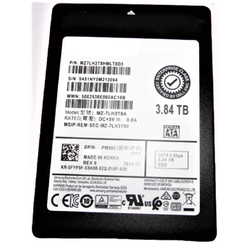 Samsung PM883 MZ7LH3T8HMLT0D3 Read Intensive SSD 3.84 TB SATA 6Gb/s DELL OEM Refurbished