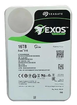 Seagate ST16000NM004G Exos X16 16tb sas-12gbps 7.2K 512e/4kn 3.5" hdd