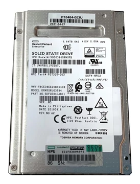 Kioxia RM5 KRM5XRUG3T84 Read Intensive SSD 3.84 TB SAS 12Gb/s HPE OEM Refurbished