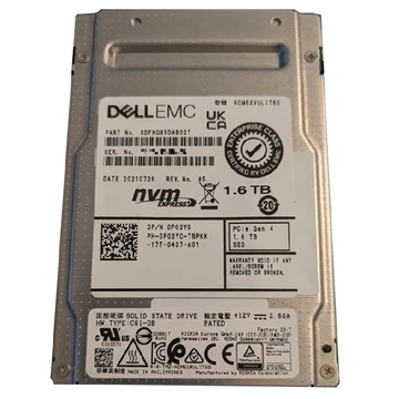 Kioxia CM6-V KCM6XVUL1T60 Mixed Use SSD 1.6 TB PCIe 4.0 (NVMe) DELL OEM Refurbished