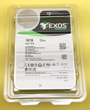 SEAGATE ST18000NM001J EXOS X18 18TB SATA 6Gb/s SED 3.5inch Hard Drive