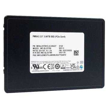 Samsung MZQL23T8HCLS PM9A3 3.84Tb U.2 PCIe 4.0 x4 SSD