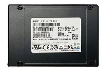 Samsung PM1733 MZWLJ1T9HBJR-0007C SSD 1.92 TB Pci Express 4.0 x4 (NVMe) Brand New