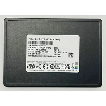 Samsung MZQL21T9HCJR-00B7C PM9A3 1.92TB PCI-E Gen4 x4 U.2 SSD