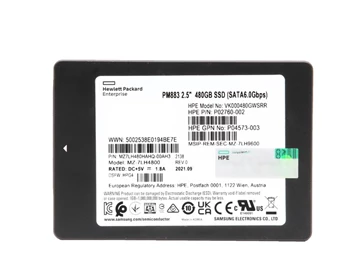 Samsung PM883 MZ7LH480HAHQ-00AH3 Read Intensive SSD 480 GB SATA 6Gb/s HPE OEM Refurbished