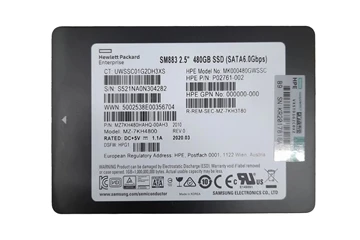 Samsung SM883 MZ7KH480HAHQ-00AH3 Mixed Use SSD 480 GB SATA 6Gb/s HPE OEM Refurbished