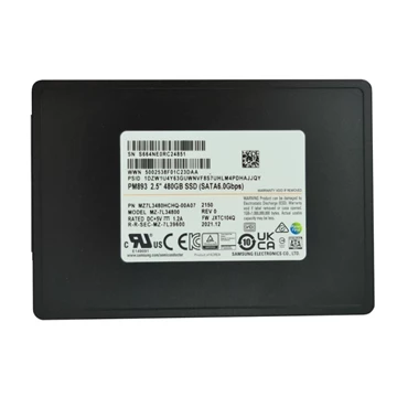 Samsung PM893 MZ-7L34800 SSD 480 GB SATA 6Gb/s Brand New