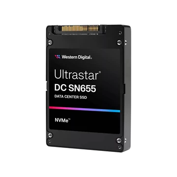 SANDISK 0TS2468 Ultrastar DC SN655 7.68TB PCIe Gen4, NVMe 1.4b U.3 15mm TCG Ruby SSD
