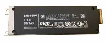 Samsung MZOL21T9HCJR PM9A3 1.92TB PCIe 4.0 X4 E1.S NVMe Solid State Drive.