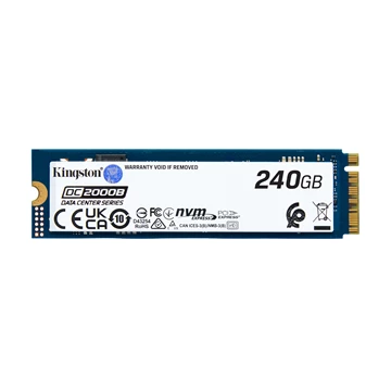 KINGSTON SEDC2000BM8/240G DC2000B 240GB PCIe 4.0 NVMe M.2 Solid State Drive.