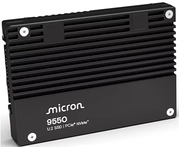 Micron MTFDLAL3T2THB-1BK1DABYY 9550 Max 3.2TB NVMe U.2 (15mm) Enterprise Ssd.