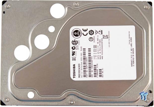 Toshiba MG03SCA300 3TB 7.2K 64MB Cache SAS 6Gb/s 3.5" HDD (Dell OEM)