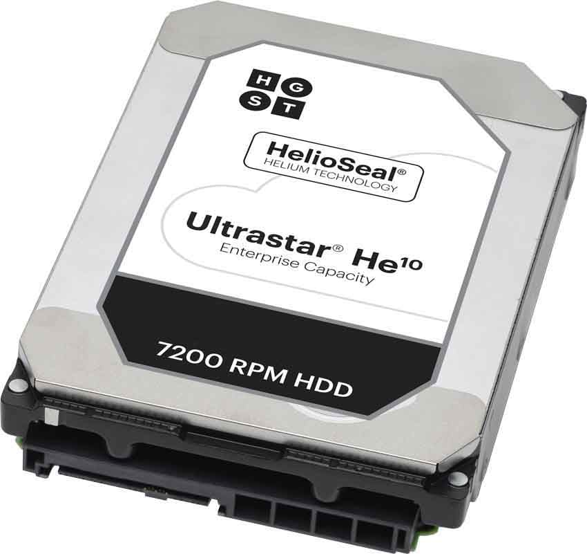 WD HUH721008AL5204 Ultrastar Dc Hc510 8tb 7200rpm Sas-12gbps 256mb Buffer 512e Se 3.5inch HDD