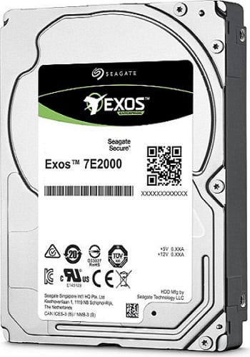 Seagate ST2000NX0273 Exos 7E2000 2TB 7.2K SAS 12Gb/s 2.5inch HDD Refurbished Dell OEM