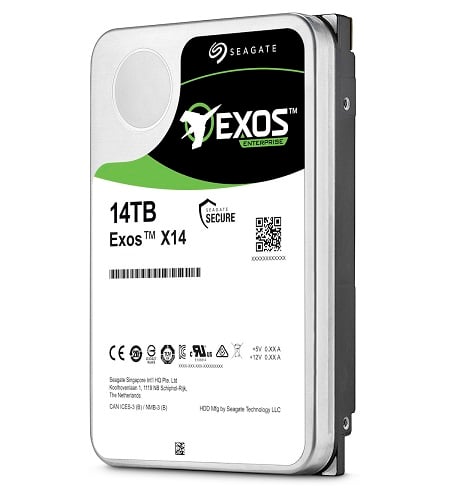 Seagate ST14000NM0048 Exos X14 14tb sas-12gbps 7.2K 512e/4kn 3.5inch hdd