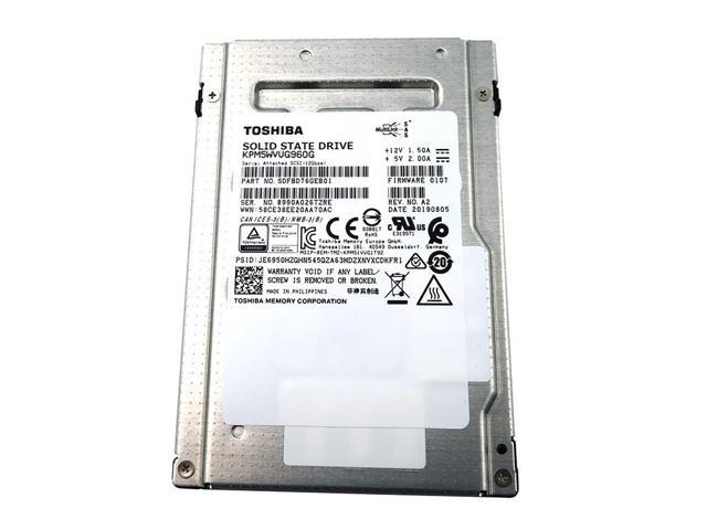 Toshiba KPM5WVUG960G 960gb Mix Use Tlc SED FIPS Sas 12Gbps 2.5" Hot Plug SSD