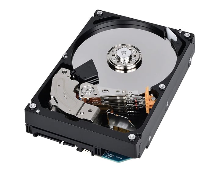 TOSHIBA Enterprise Capacity MG08SDA600E 6TB 7.2K RPM SAS-12Gbps 512E 3.5inch HDD Brand New
