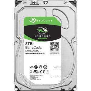 Seagate Barracuda ST8000DM004 8TB 5400 RPM Sata-6Gbps 3.5inch HDD Refurbished