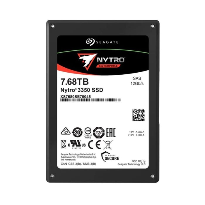 Seagate XP7680SE70065 Nytro 5350S 7.68TB PCIe 4.0 x4 (NVMe) Solid State Drive