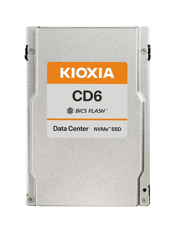 Kioxia SDFSU81GEB02T CD6-R 15.36TB 2.5inch PCIe 4.0 (NVMe) SSD